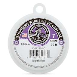 Gudebrod 7 Strand Stainless Steel Stringing Wire - 30' x .024"