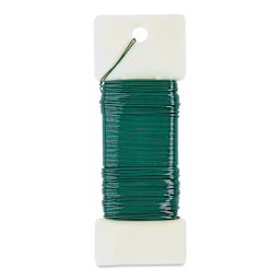 FloraCraft Floral Paddle Wire - Green, 20 gauge