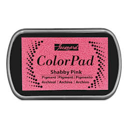 Jacquard ColorPad Pigment Ink Pad - Shabby Pink front of packaging
