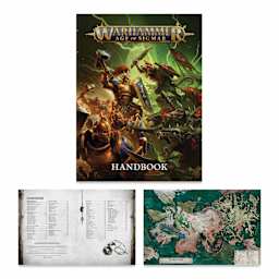 Warhammer Age of Sigmar Introductory Set, handbook and mats