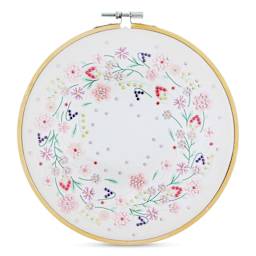 Rico Design Diamond Painting DIY Kit - Sparkling Floral Wreath