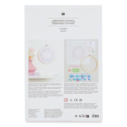 Rico Design Diamond Painting DIY Kit - Sparkling Floral Wreath back of packaging