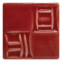 Coyote Frank’s Colored Celadon Glaze - Pomegranate, 16 oz