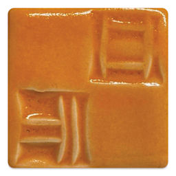 Coyote Frank’s Colored Celadon Glaze - Tangerine, 16 oz