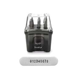 ImpressArt Signature Letter and Number Stamp Set - Numbers, 3 mm