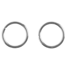 John Bead Stainless Steel Jump Rings - Pkg of 100, 6 mm