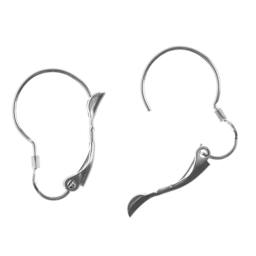 John Bead Stainless Steel Earwires - Leverback, 21 mm