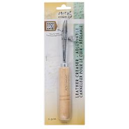 John Bead Metal Complex Adjustable Leather Creaser front of packaging