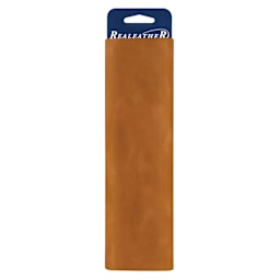 Realeather Persi Leather Trim - Tan, 8-1/2" x 11", packaging