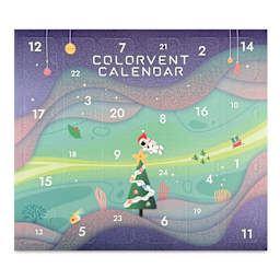 Colorverse Colorvent 2026 Cosmic Calendar - Set of 24, 15 ml bottles, front of packaging