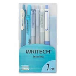 Writech Color Coded Writing Set - Set of 7, Ocean Mist, front of packaging