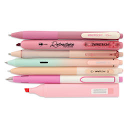 Writech Color Coded Writing Set - Set of 7, Sakura Fall