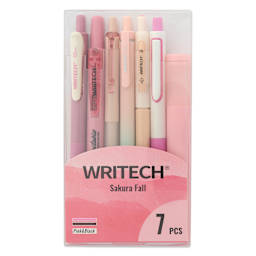 Writech Color Coded Writing Set - Set of 7, Sakura Fall, front of packaging