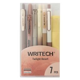 Writech Color Coded Writing Set - Set of 7, Twilight Desert, front of packaging