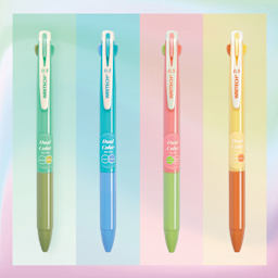 Writech Dual Color Gel Pens - Set of 4, Assorted No. 2 colors