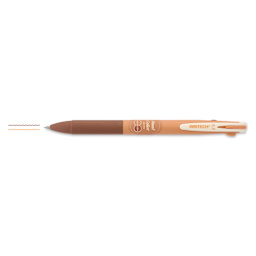 Writech Dual Color Gel Pen - Apricot/Coffee