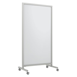 Ghent EZ Mobile Glassboard - White, 38" x 75"