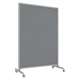 Ghent EZ Mobile Glassboard - Smoke 50" x 75"