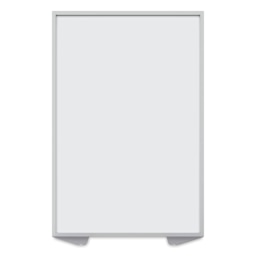 Ghent Floor Partition - Magnetic Porcelain Panel, 72" x 48