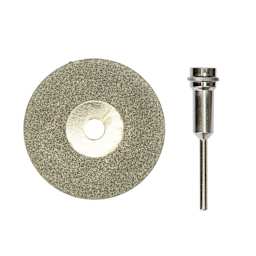 Enkay Diamond Wheel - 1-3/4" Wheel, 1/8" Mandrel