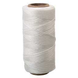 Gudebrod Tie-Dye Cord - White, 4 oz Spool