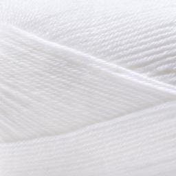 Premier Yarns Anti-Pilling Everyday Super Fine Yarn - Snow White, 437 yds close up to show texture