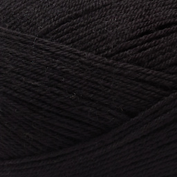 Premier Yarns Anti-Pilling Everyday Super Fine Yarn - Black, 437 yds close up to show texture