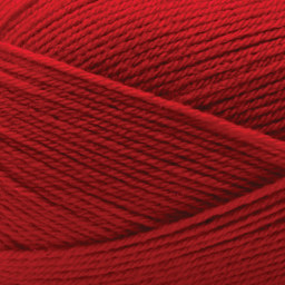 Premier Yarns Anti-Pilling Everyday Super Fine Yarn - Really Red, 437 yds close up to show texture