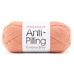 Premier Yarns Anti-Pilling Everyday Super Fine Yarn - Peach Blossom, 437 yds