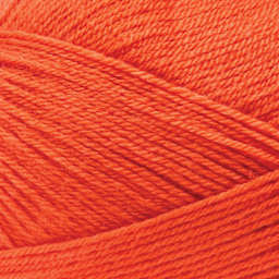 Premier Yarns Anti-Pilling Everyday Super Fine Yarn - Carrot, 437 yds close up to show texture