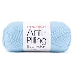 Premier Yarns Anti-Pilling Everyday Super Fine Yarn - Sky, 437 yds