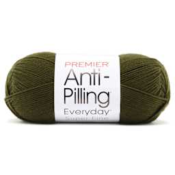 Premier Yarns Anti-Pilling Everyday Super Fine Yarn - Pine Green, 437 yds