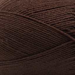 Premier Yarns Anti-Pilling Everyday Super Fine Yarn - Black Walnut, 437 yds close up to show texture
