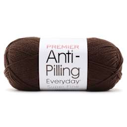 Premier Yarns Anti-Pilling Everyday Super Fine Yarn - Black Walnut, 437 yds