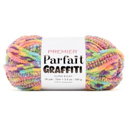 Premier Yarns Parfait Graffiti Yarn - Iris, 78 yds