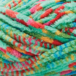 Premier Yarns Parfait Graffiti Yarn - Surf, 78 yds close up to show texture