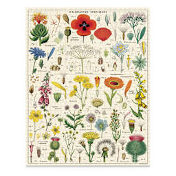 Cavallini Vintage Wildflowers 1,000 Piece Puzzle