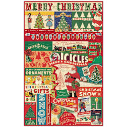 Cavallini Vintage Christmas 500 Piece Puzzle