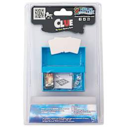 Super Impulse World's Smallest Clue Game, back of packaging