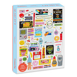 Happily Puzzles In the 90's 1,000-Piece Jigsaw Puzzle, packaging