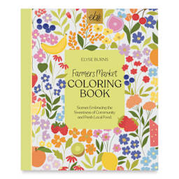 Elyse Breanne Farmer’s Market Coloring Book, front cover