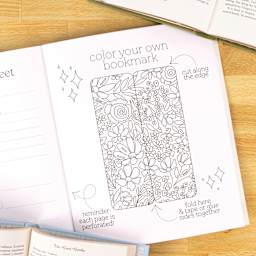 Elyse Breanne All Booked Up Coloring Book, create your own bookmark