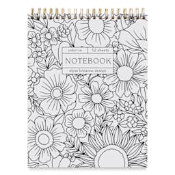 Elyse Breanne Color-in Notebook, front