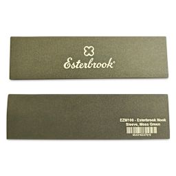 Esterbrook Leatherette Pen Sleeve - Moss Green, case