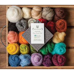 Grey Fox Felting Needle Felting Starter Kit (Kit contents)