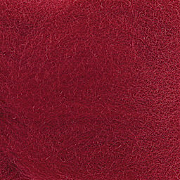 Wistyria Editions 100% Wool Roving - Cherry, 14" - close-up