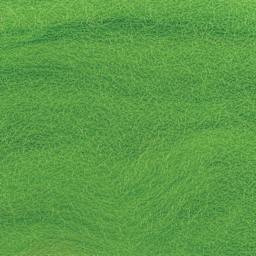 Wistyria Editions 100% Wool Roving - Lime, 14" - close-up