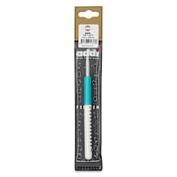 Skacel by Addi Comfort Grip Crochet Hook - US I, 5.50" front of packaging