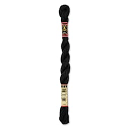 DMC Pearl Cotton Thread - 310 Black, Size 3