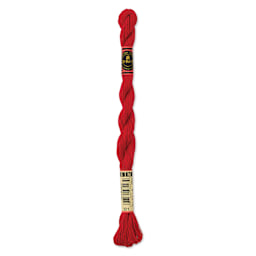DMC Pearl Cotton Thread - 321 Red, Size 5